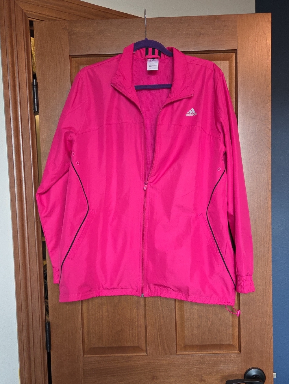 adidas Full-Zip Windbreaker Jacket